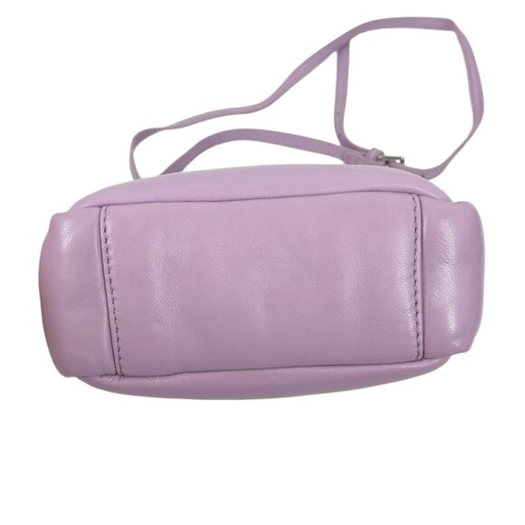 NWT Stand Studio Diya Padded Leather Crossbody Bag in Powder Purple - Picture 5 of 10
